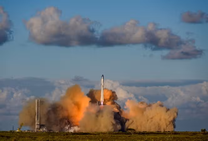 SpaceX launches the eleventh check flight of its mega Starship rocket with any other win