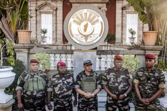 Madagascar military unit seizes power after a vote to impeach jpg