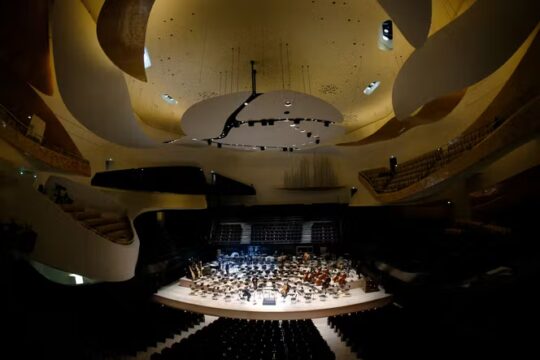 Four detained after serious incidents during Israeli orchestras concert at jpg