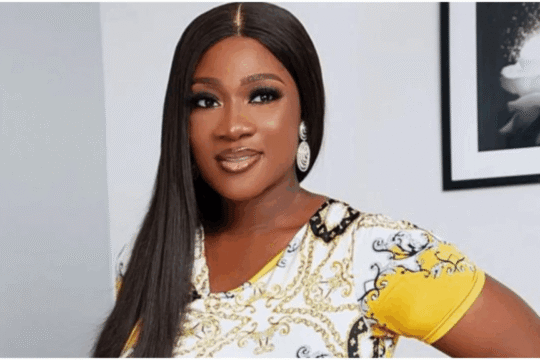 Mercy Johnson reacts to arrest of Regina Daniels brother png